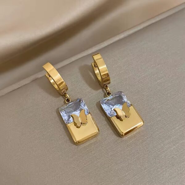 1830 Gold Plated Earrings - Image 2