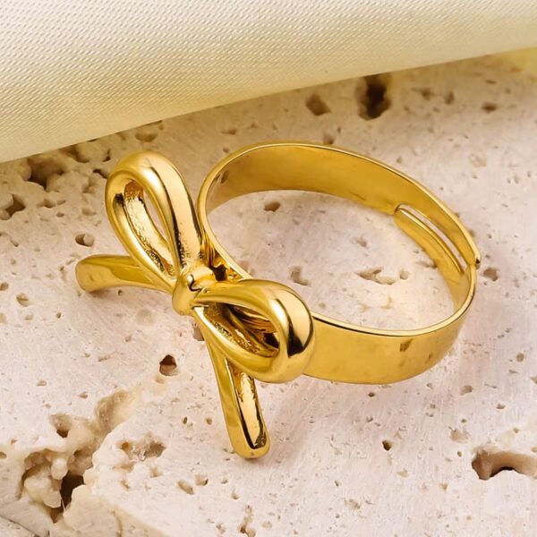 1835 Gold Plated Ring - Image 6