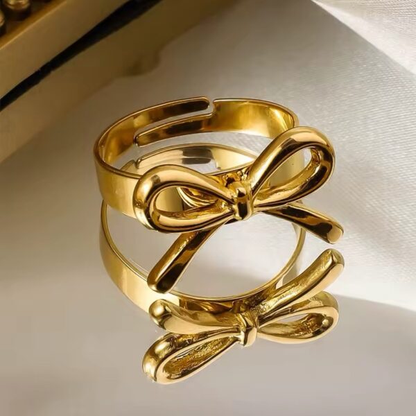 1835 Gold Plated Ring - Image 2