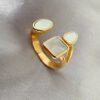 1837 Gold Plated Ring