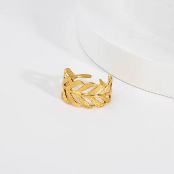 1836 Gold Plated Ring - Image 8