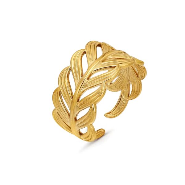 1836 Gold Plated Ring - Image 9