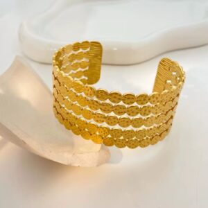 1841 Gold Plated Bangle