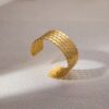 1841 Gold Plated Bangle