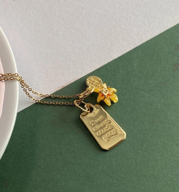 1839 Gold Plated Necklace