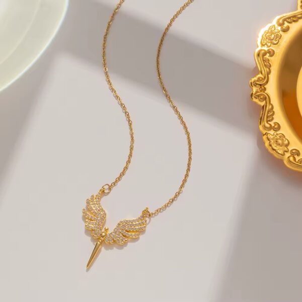1842 Gold Plated Necklace - Image 6