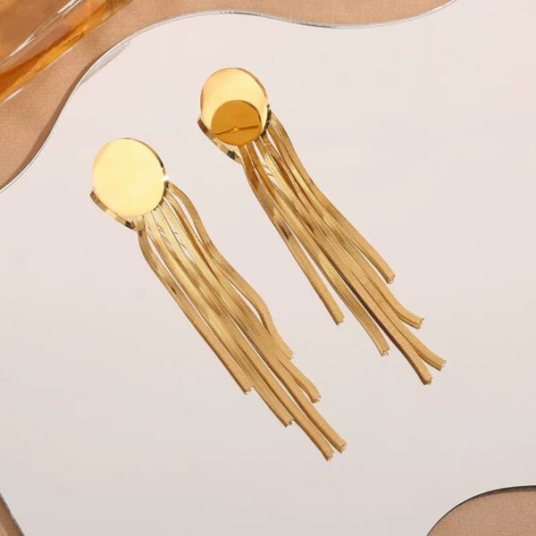 1843 Gold Plated Earrings - Image 5
