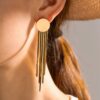 1843 Gold Plated Earrings