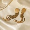 1843 Gold Plated Earrings