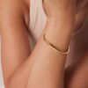 1847 Gold Plated Bangle