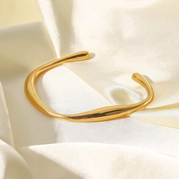 1847 Gold Plated Bangle - Image 2