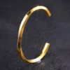 1846 Gold Plated Bangle
