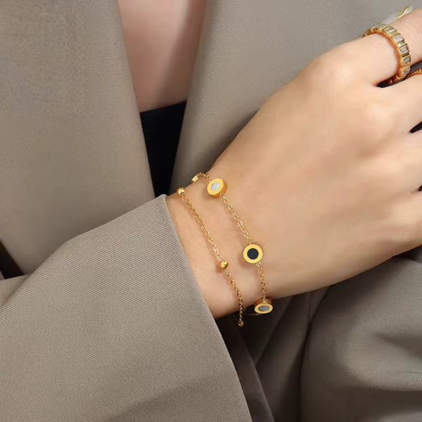 1851 Gold Plated Bracelet