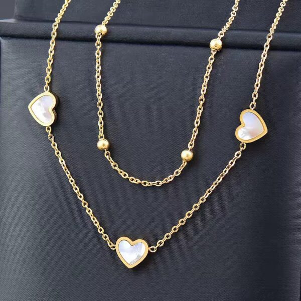 1855 Gold Plated Necklace - Image 4