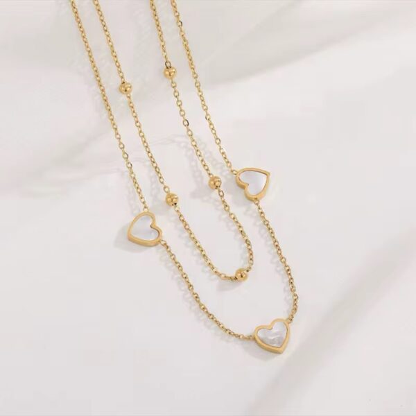 1855 Gold Plated Necklace - Image 2