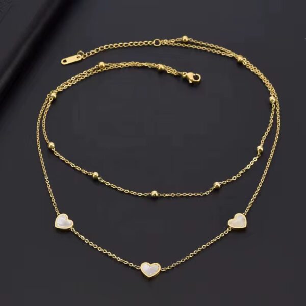 1855 Gold Plated Necklace - Image 5
