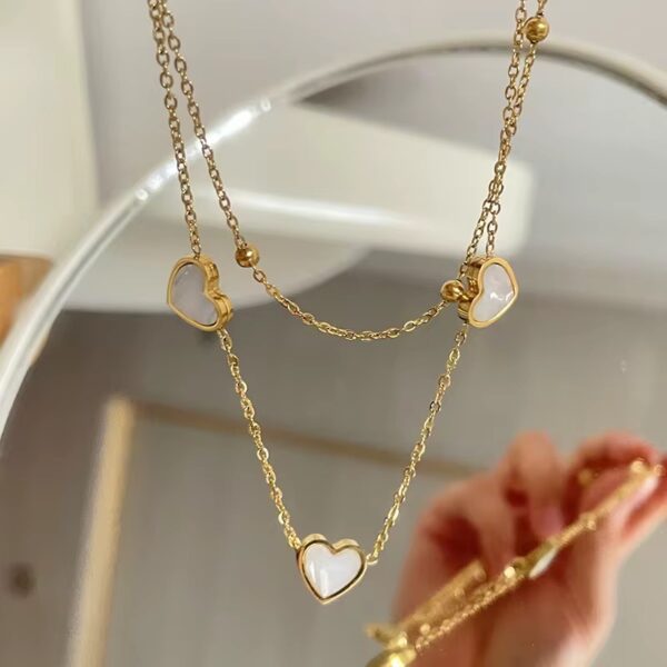 1855 Gold Plated Necklace - Image 7