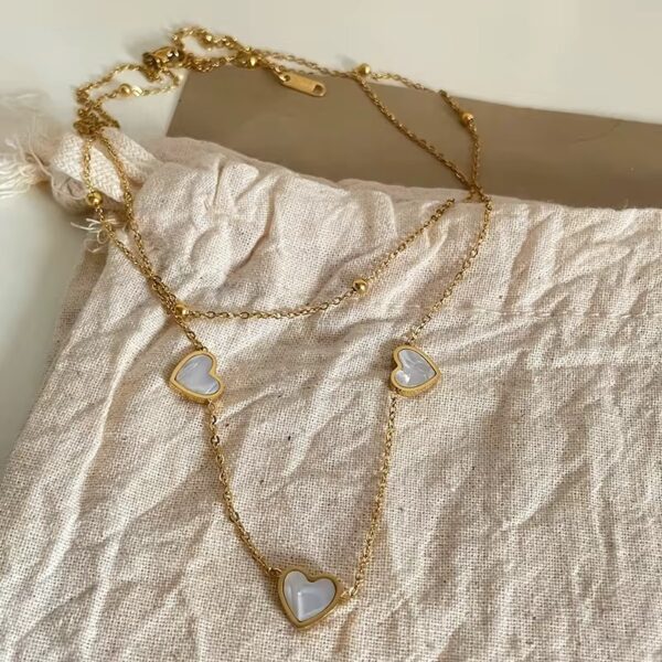 1855 Gold Plated Necklace - Image 9