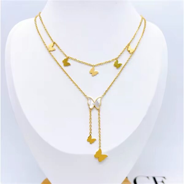 1853 Gold Plated Necklace - Image 3