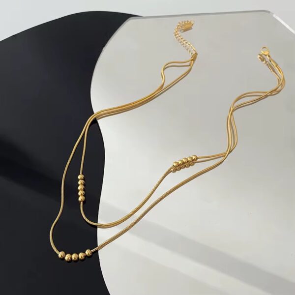 1857 Gold Plated Necklace - Image 2