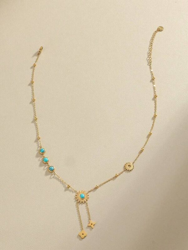 1875 Gold Plated Necklace - Image 5