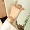 1876 Gold Plated Bracelet