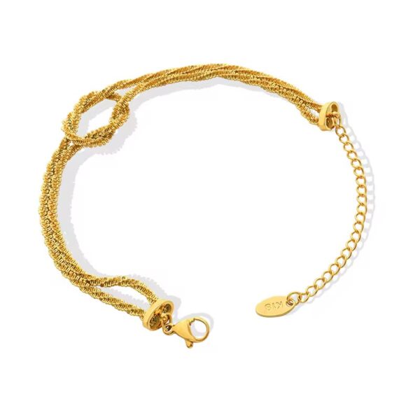 1876 Gold Plated Bracelet - Image 6