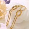 1876 Gold Plated Bracelet