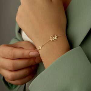 1884 Gold Plated Bracelet