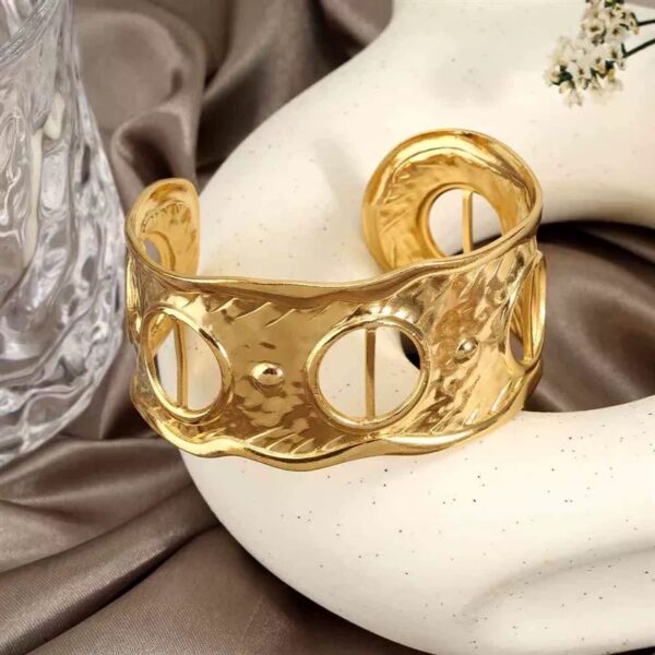 1887 Gold Plated Bangle - Image 2