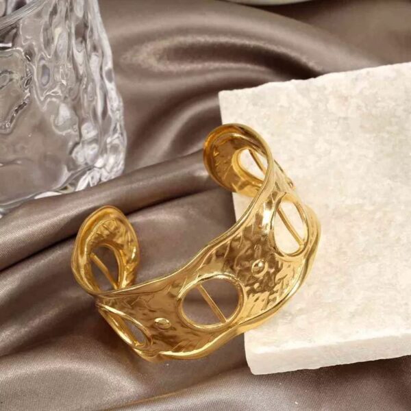 1887 Gold Plated Bangle - Image 3