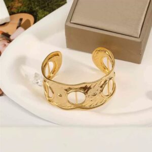 1887 Gold Plated Bangle