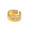 1882 Gold Plated Ring