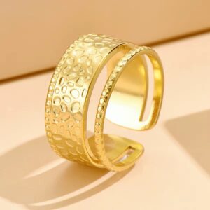 1882 Gold Plated Ring