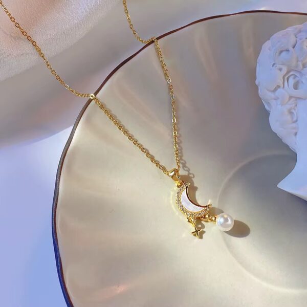 1885 Gold Plated Necklace - Image 4