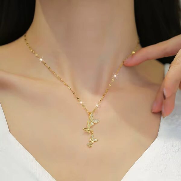 1889 Gold Plated Necklace - Image 2