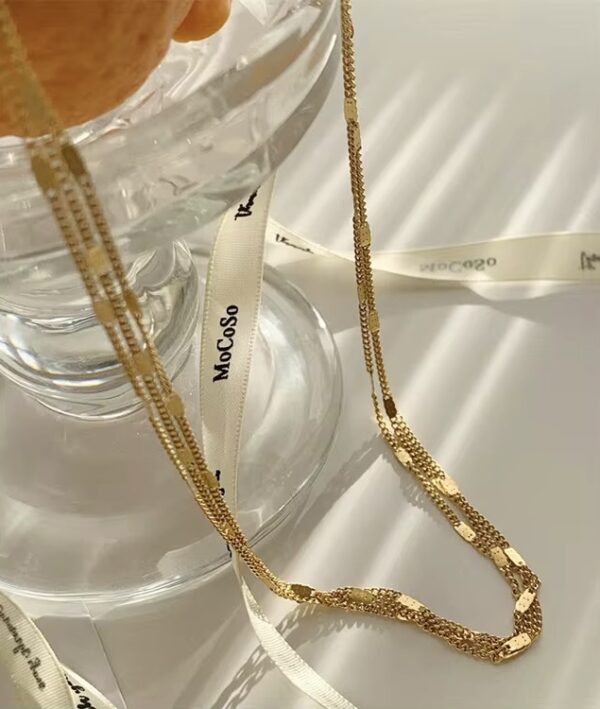 1894 Gold Plated Necklace - Image 9