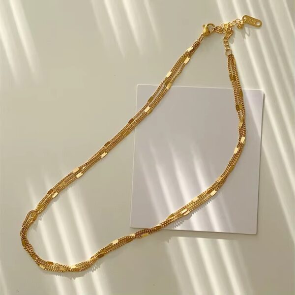 1894 Gold Plated Necklace - Image 8