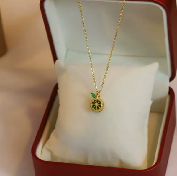 1893 Gold Plated Necklace - Image 4