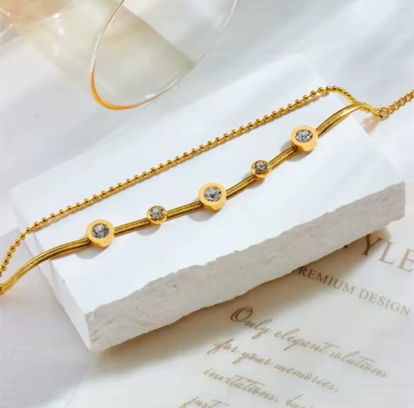 1895 Gold Plated Bracelet - Image 2