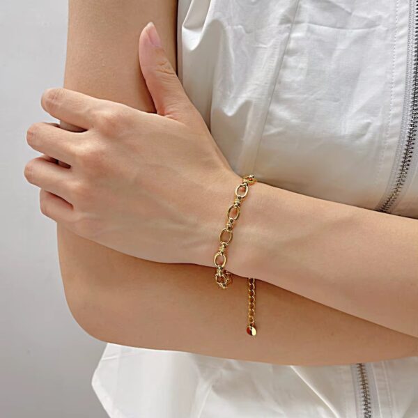 1896 Gold Plated Bracelet - Image 5
