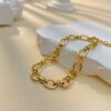 1896 Gold Plated Bracelet