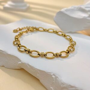 1896 Gold Plated Bracelet