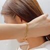 1896 Gold Plated Bracelet