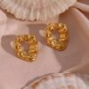 1898 Gold Plated Earrings