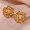 1898 Gold Plated Earrings