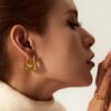 1900 Gold Plated Earrings
