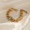 1863 Gold Plated Bracelet