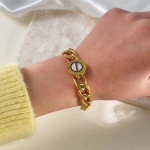 1863 Gold Plated Bracelet