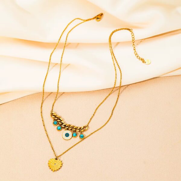 1862 Gold Plated Necklace - Image 7